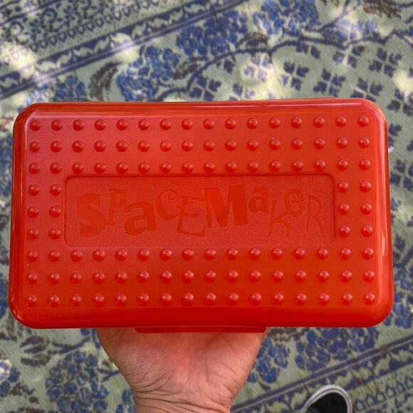 Vintage red spacemaker box 1990s - Picture 3 of 3